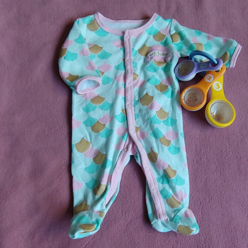 Betsy Johnson Footie Set Pajamas